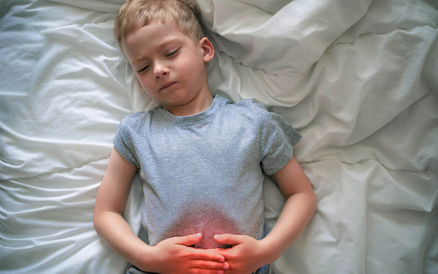 Czym jest ból brzucha?, Ból brzucha u dziecka